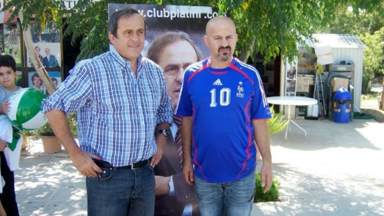Ο Κύπριος που έκανε τον Πλατινί να δακρύσει! (pics)