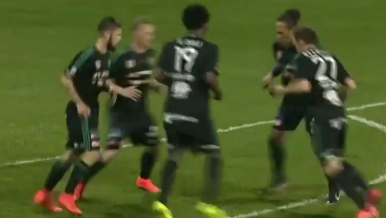 Το πιο απίστευτο κόλπο σε κόρνερ! (vid)