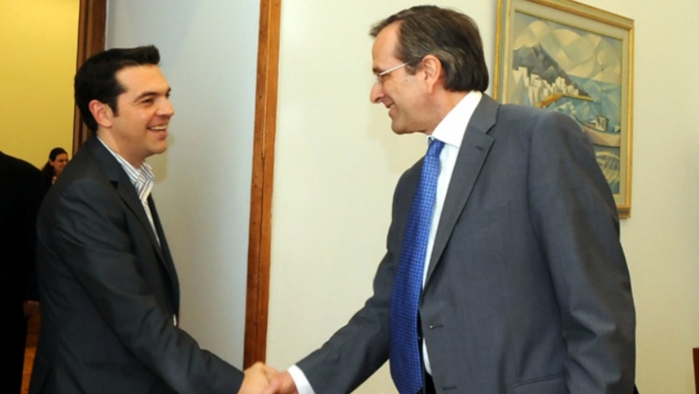 Μαξίμου: Απορρίπτεται το ενδεχόμενο συνάντησης Σαμαρά-Τσίπρα