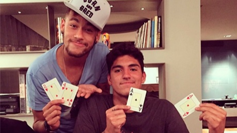 O Neymar ετοιμάζεται να κάνει το μεγάλο... μπαμ στον κόσμο του πόκερ