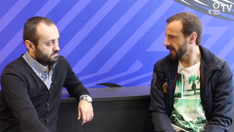 Ο Άκης Μάντζιος στο Gazzetta TV