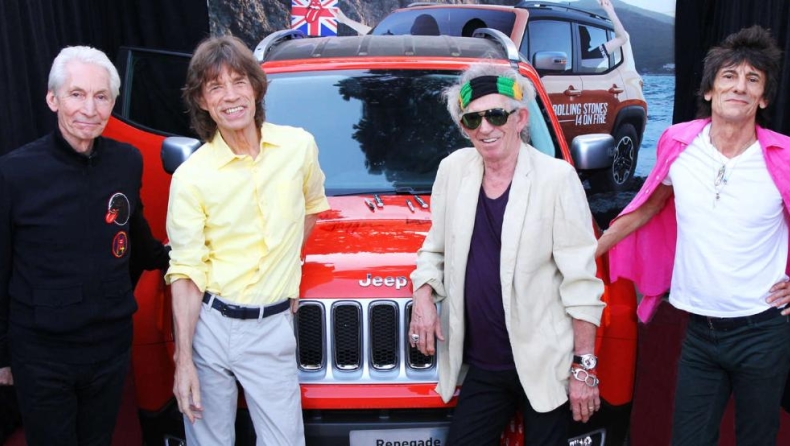 Xρυσάφι για το Jeep των Rolling Stones