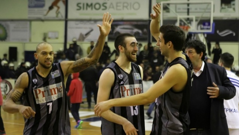 Τρίκαλα - ΠΑΟΚ 79-81