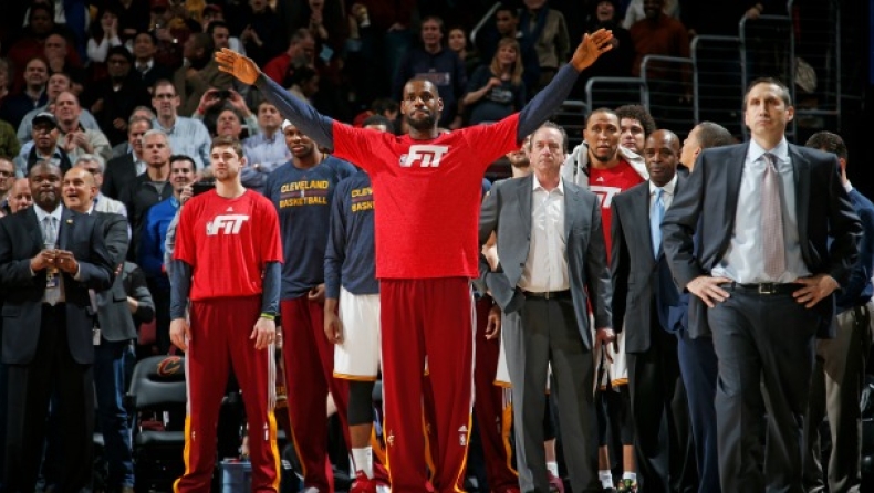 Ο χορός του King James (vid)