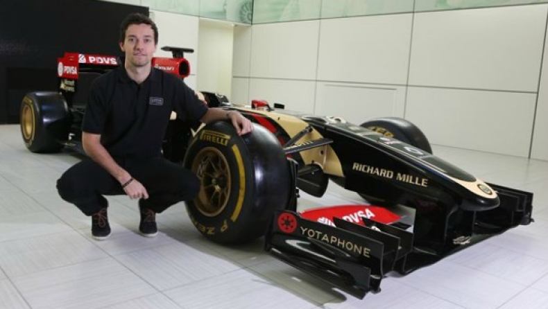 Τρίτος οδηγός στη Lotus o Πάλμερ