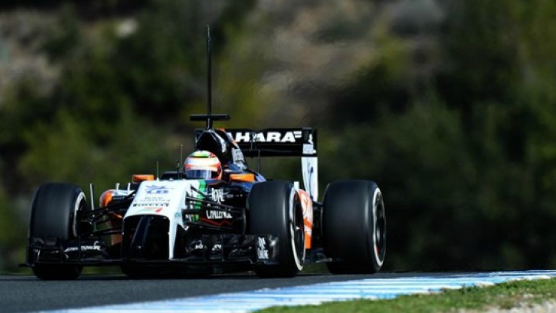 Από τις δοκιμές της Βαρκελώνης η νέα Force India