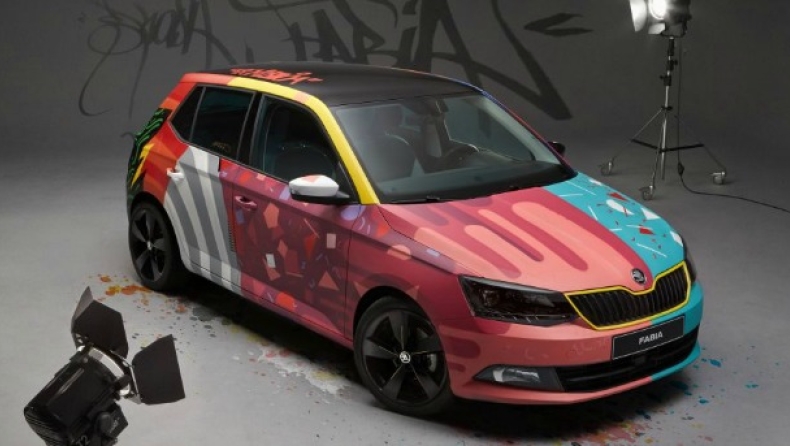 Μια Fabia... έργο τέχνης (pics)