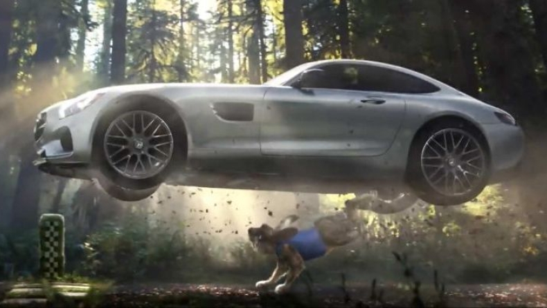 Ο λαγός και η χελώνα… με Mercedes AMG GT [vid]