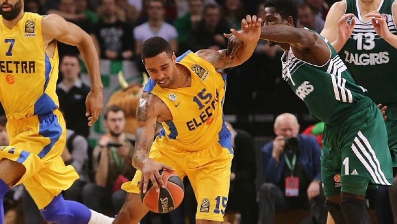 Ζαλγκίρις Κάουνας - Μακάμπι Τελ Αβίβ 66-73 (vid)