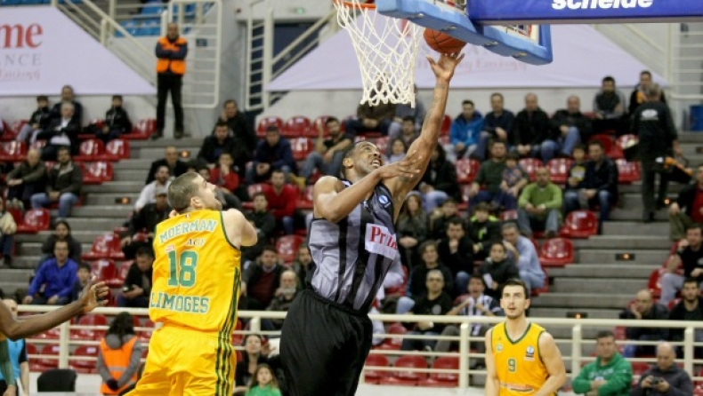 ΠΑΟΚ - Λιμόζ 68-79