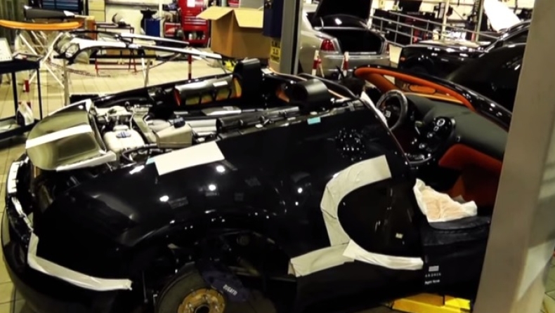Απίστευτος ήχος από μια Bugatti Veyron Sport Vitesse (vid)