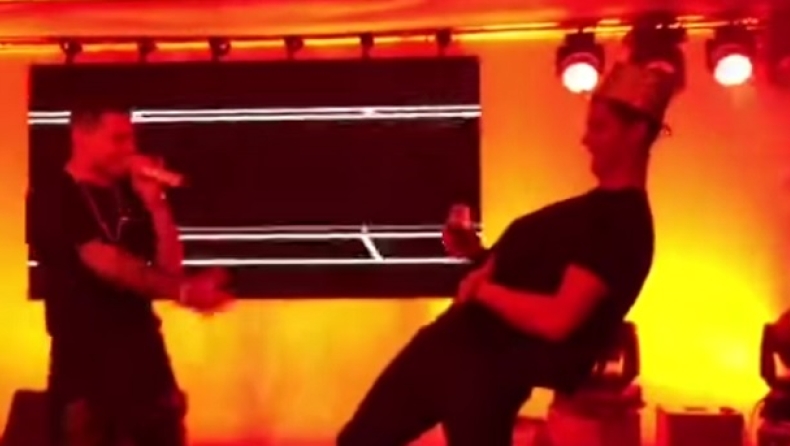 «Ξεβιδώθηκε» ο Κριστιάνο! (vid)