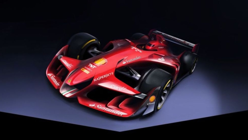 Ferrari F1 concept, ένα φανταστικό μονοθέσιο
