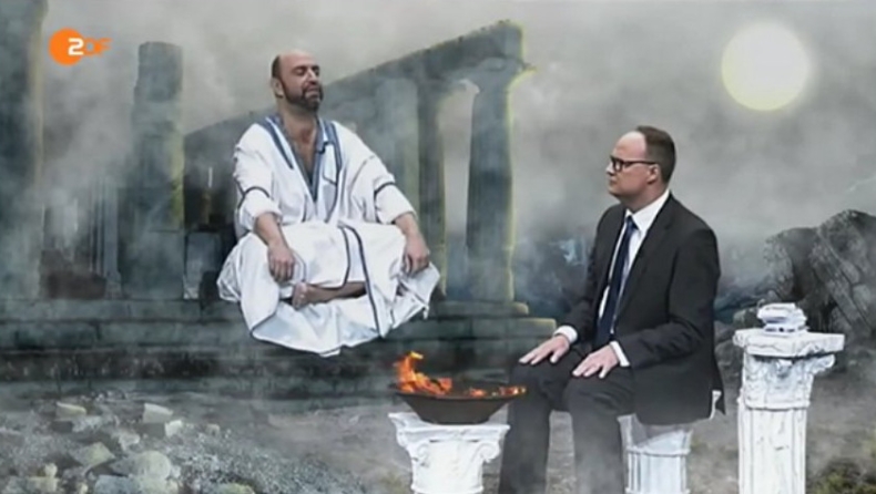 Οι Γερμανοί μας... γλεντάνε σε σατιρικό σόου (vid & pics)