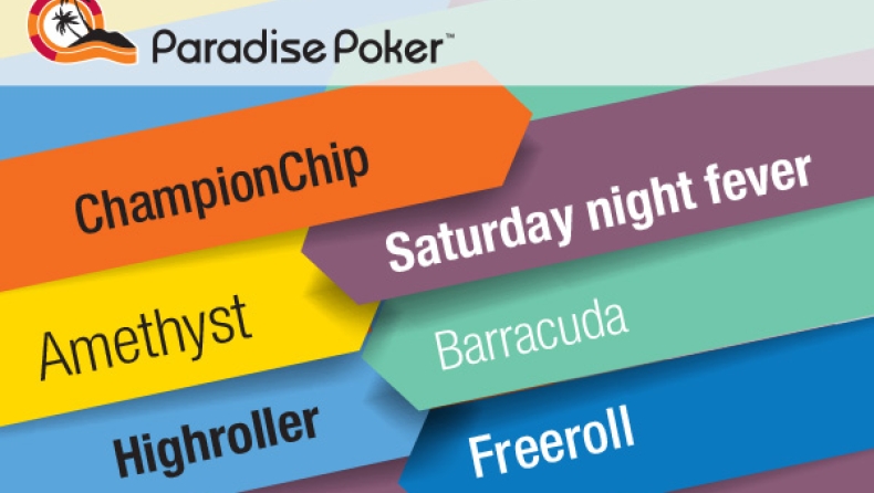 Μέχρι 40% επιστροφή στο rake στην Paradise Poker | Παίξε σήμερα