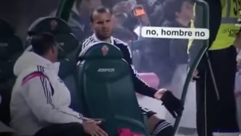 «Έκαψε» τον Χεσέ στο ζέσταμα και τον έβαλε... στις καθυστερήσεις (vid)