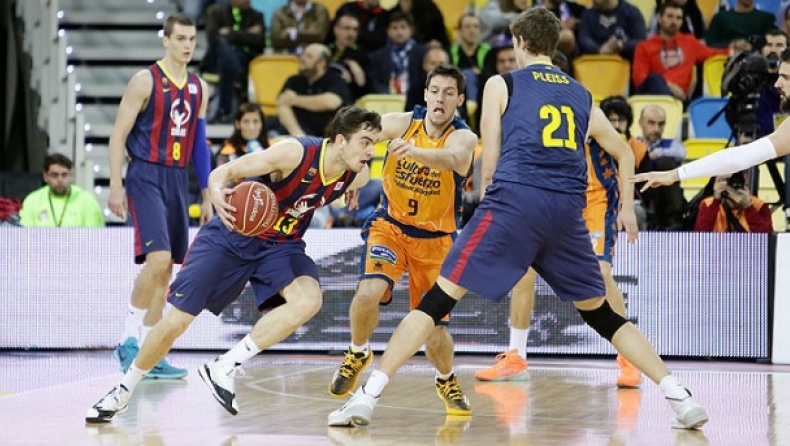 Μπαρτσελόνα - Βαλένθια 85-80 (vids)