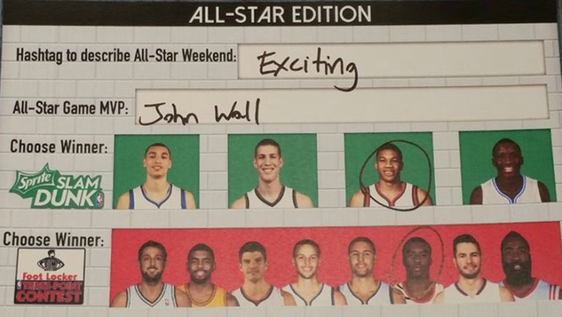 Ψήφισαν Αντετοκούνμπο! (pics)