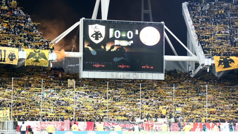 Στην κορυφή του κόσμου οι οπαδοί της ΑΕΚ (vid)