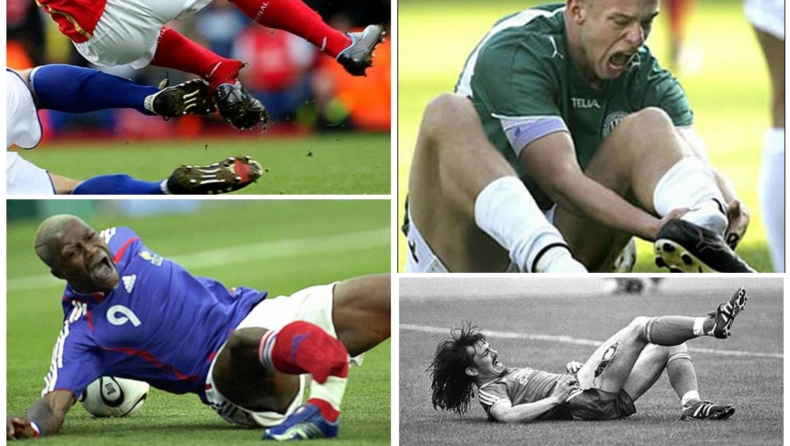 Οι πιο σοκαριστικοί τραυματισμοί στο ποδόσφαιρο! (vids)