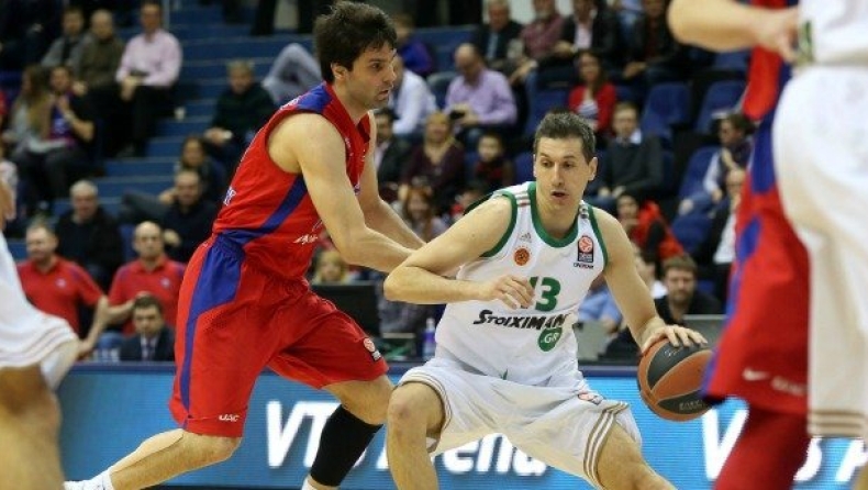 ΤΣΣΚΑ Μόσχας - Παναθηναϊκός 93-66 (vid)