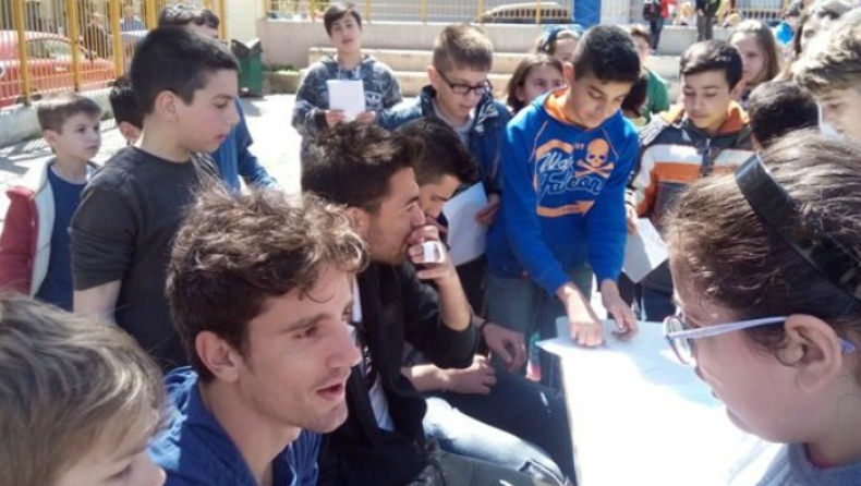 Προπόνηση και μετά... σχολείο ο Ατρόμητος!