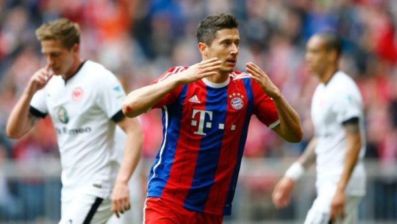 Μπάγερν – Άϊντραχτ Φρανκφούρτης 3-0