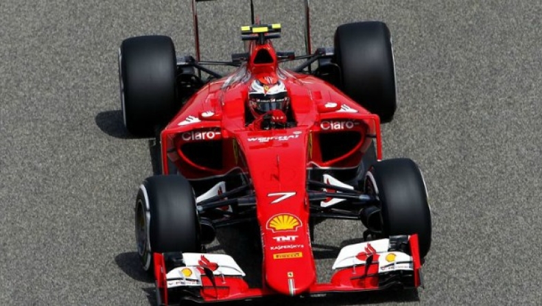 Επικεφαλής ο Ραϊκόνεν, 1-2 η Ferrari