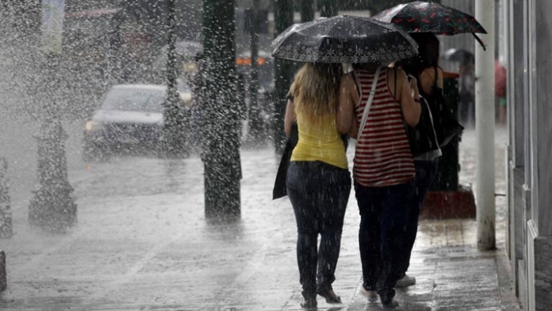 Έκτακτο δελτίο επιδείνωσης καιρού: Έρχονται βροχές, καταιγίδες και χαλάζι!