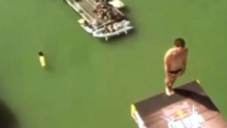 Καταδύτης χτύπησε στον βατήρα! (vid)