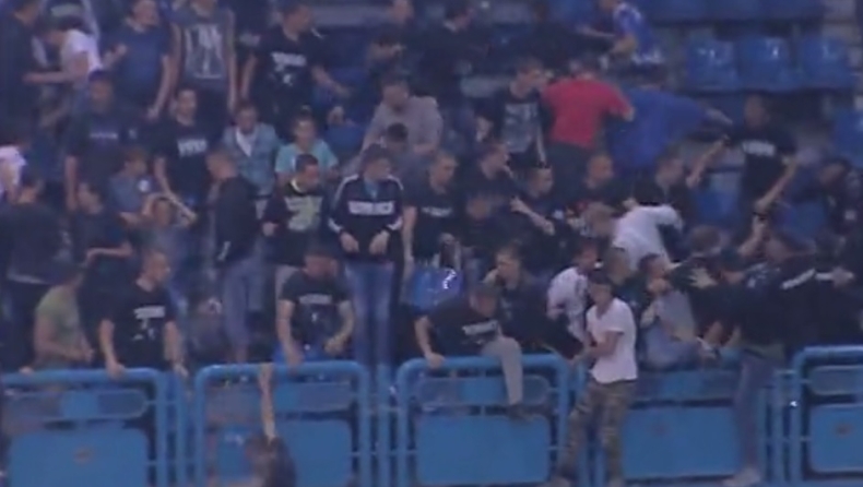 Φινάλε με σοβαρά επεισόδια στο Μαυροβούνιο! (vid)