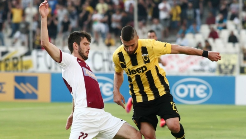 AEK - Λάρισα 1-1 (vids)