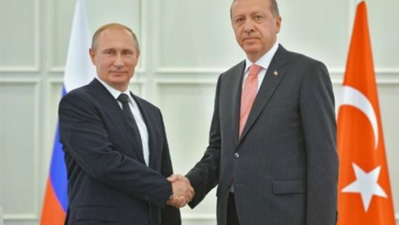 Συνάντηση Πούτιν-Ερντογάν για τον Turkish Stream