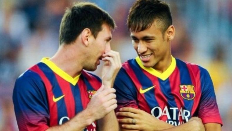 Νεϊμάρ: «Στον Μέσι η Χρυσή Μπάλα»