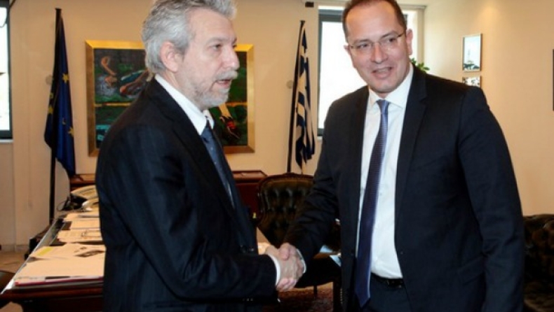 Συναντήθηκαν Κοντονής και Χαλβατζάκης