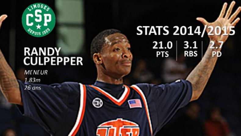 Αντίπαλος του Ολυμπιακού με τη Λιμόζ ο Κάλπεπερ