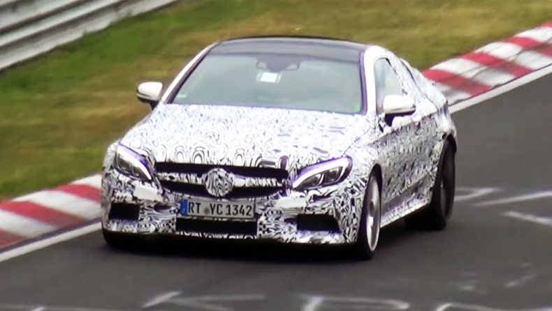 Mercedes AMG C63 Coupe (video)