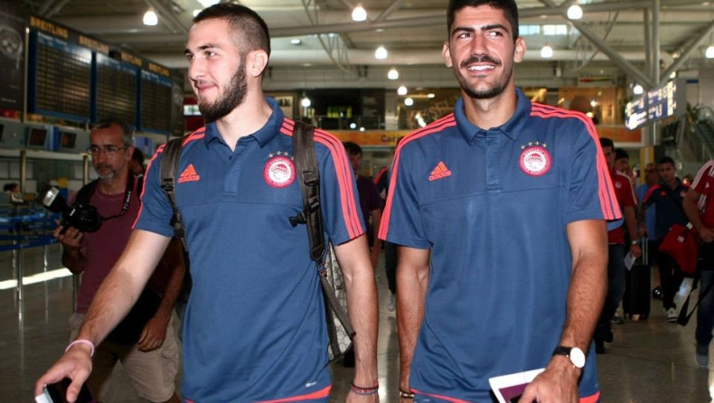 Πέταξε για Ζέεφελντ ο Ολυμπιακός (pics)