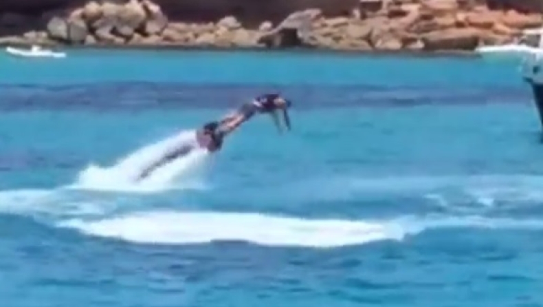Ιπτάμενος και... δελφίνι ο Φάμπρεγκας! (vids)