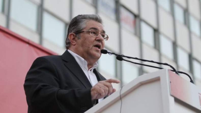 Δεν υπογράφει το κοινό ανακοινωθέν ο Κουτσούμπας