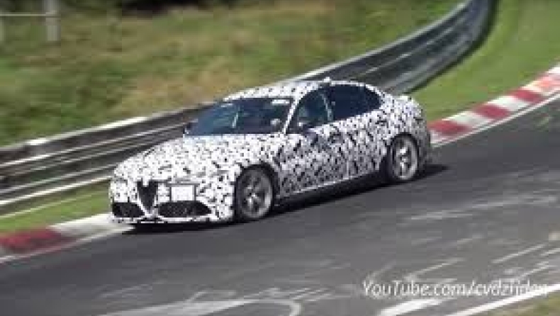 H Giulia QV δίνει ρέστα (video)