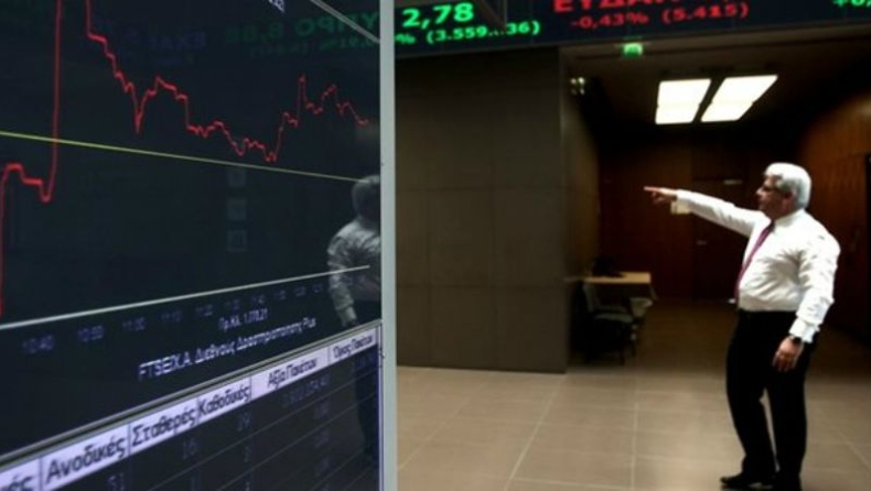 Διόρθωση -1,22% του Γενικού Δείκτη στο Χρηματιστήριο Αθηνών