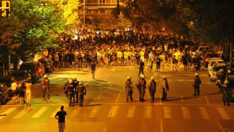 Προσαγωγές και σύλληψη στο συλλαλητήριο του Άρη