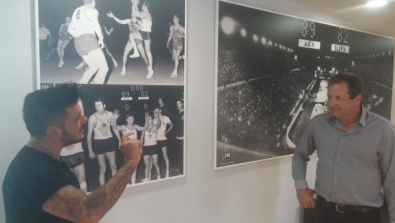 Στα γραφεία της ΚΑΕ ΑΕΚ ο STAN (pic)