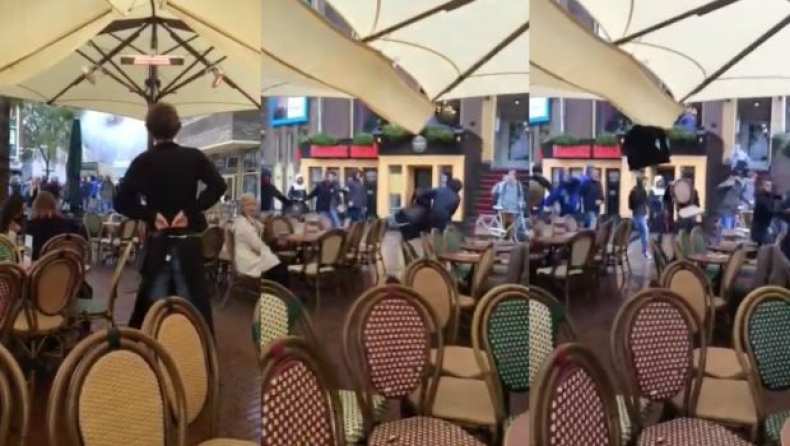 Επεισόδια στην Ολλανδία (vids)