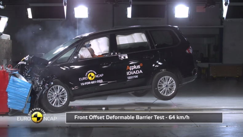 Ford S-Max και Galaxy με 5 αστέρια (video)