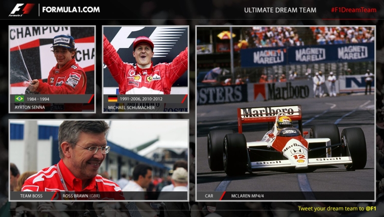 Η Dream Team της Formula1! (pics)