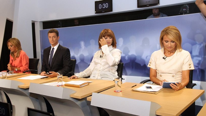 Ποιος δημοσιογράφος κέρδισε τις εντυπώσεις στο ντιμπέιτ; (pics)