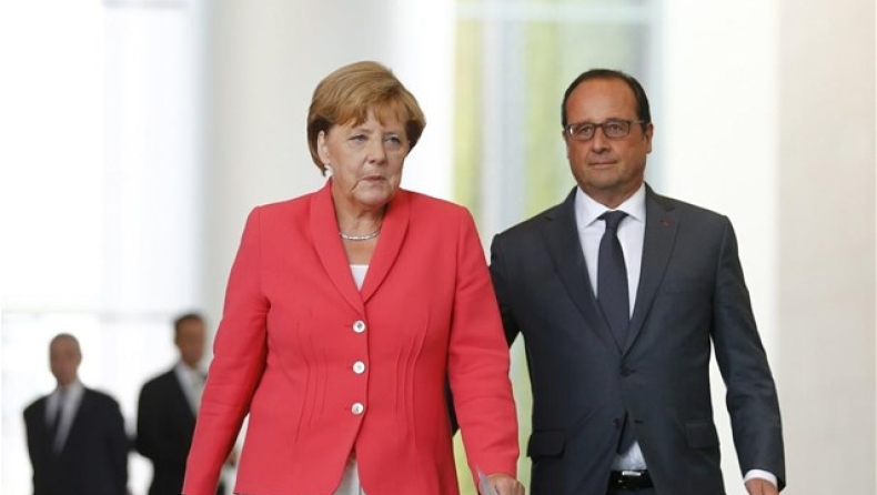 Επικοινωνία Μέρκελ –Ολάντ για το προσφυγικό