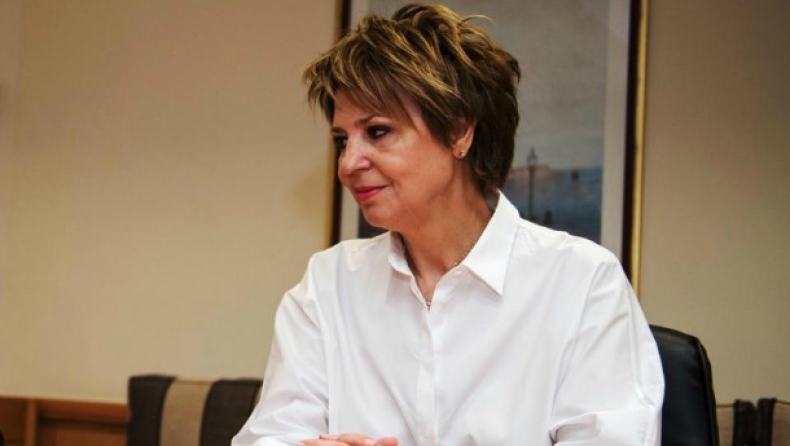 Draft bill on broadcast media not seeking to 'silence' private television channels, Gerovasili says